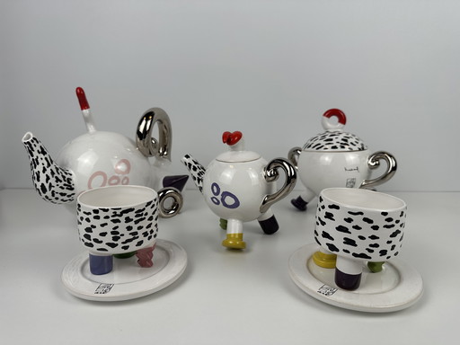 Postmodern coffee or tea set - Juraj Mihalik