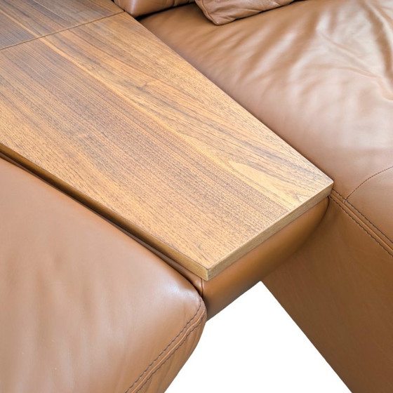 Divano Koinor Avanti originale in pelle anilina color cognac – Divani modulari (photo 3 of 11)