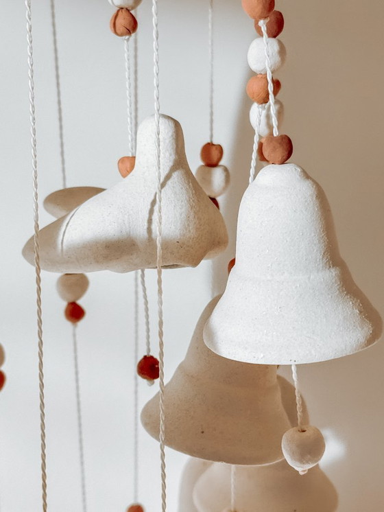 Image 1 of Carillon éolien vintage en céramique - Mobile pour chambre d'enfant