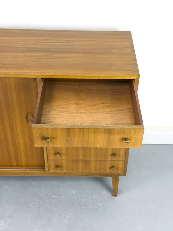 Credenza Mid-Century in Noce di Georg Satink per WK Möbel, anni '50 – Credenze, Ottone, Design (photo 7 of 21)