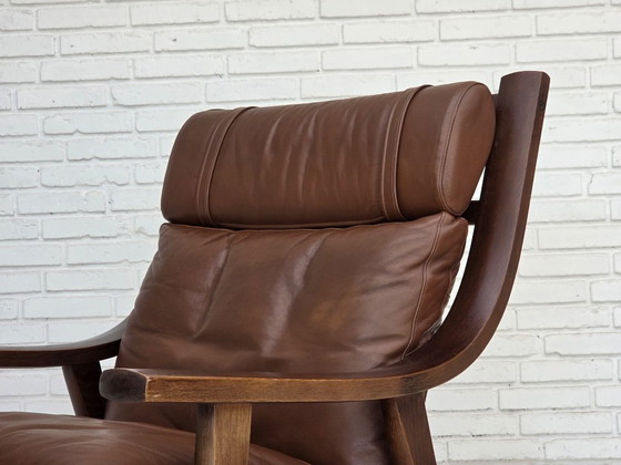 Anni '70, design danese di H.J.Wegner, poltrona schienale alto, modello GE530. – Hans Wegner, Poltrone, Legno (photo 8 of 26)
