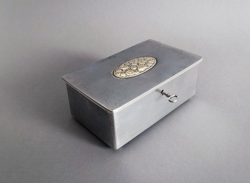 Josef Margold wiener werkstatte box for Wolkenstein & Glückselig 1910s Vienna