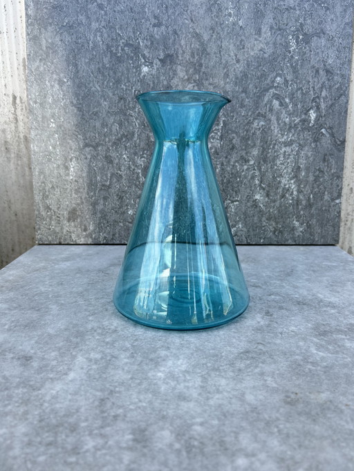 Blauwe karaf anne nilson ikea