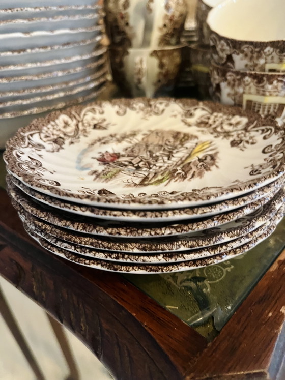 Vintage 'Coaching Scenes' Crockery - Johnson Brothers – Porcelain (photo 4 of 15)