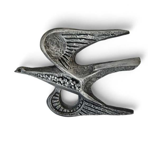 Image 1 of 3x Brutalistische Vögel Wanddekoration, Ars Mundo, Deutschland, 1970er Jahre