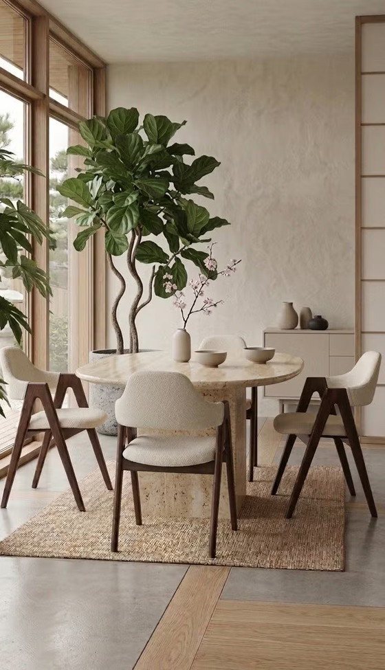 4x Kai Kristiansen Compass chair Sedie danesi vintage – Sedie e poltrone, Legno (photo 2 of 19)