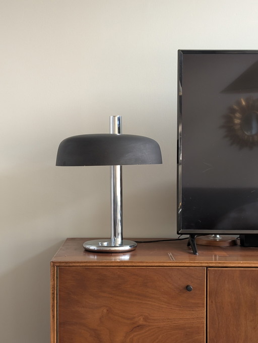 Vintage Table Lamp Hillebrand 7603 Heinz F.W. Stahl from the 1970s.