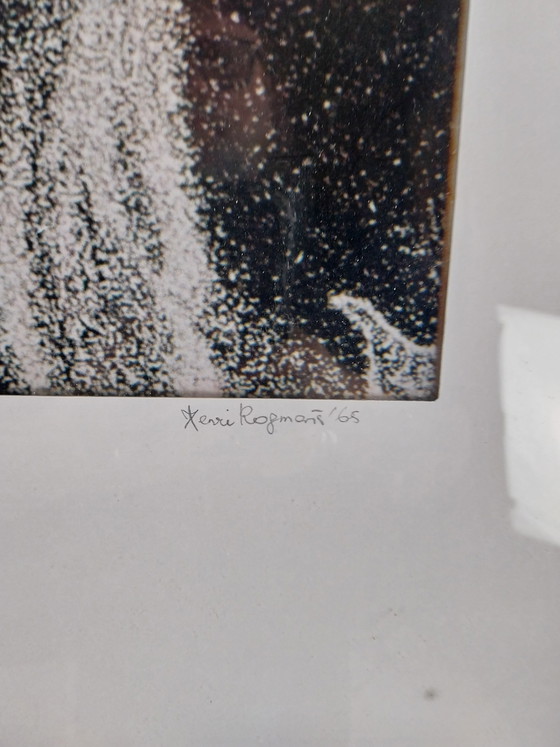 Image 1 of 1 x oeuvre signée Xenri (Henri?) Rogmans '65