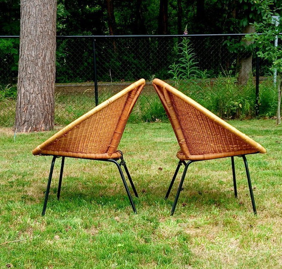 Image 1 of 2 Pitriet Fauteuils/Wicker chairs
