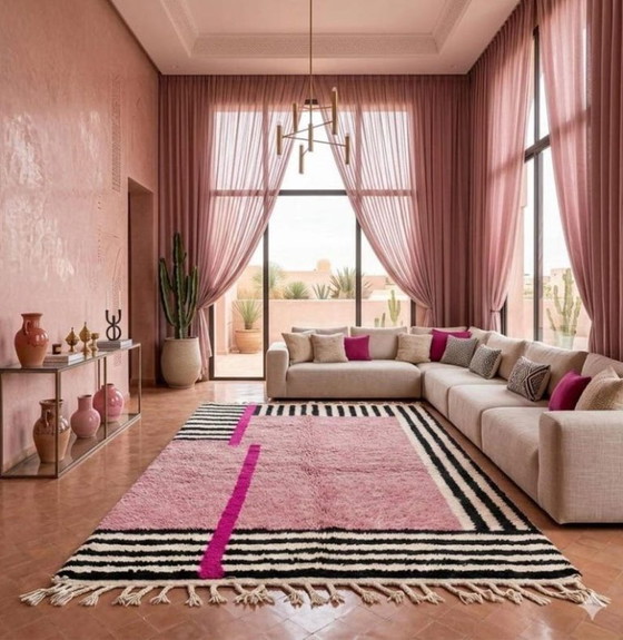 Tapis berbère marocain au charme naturel 270cmx200cm – Cotton (photo 5 of 5)