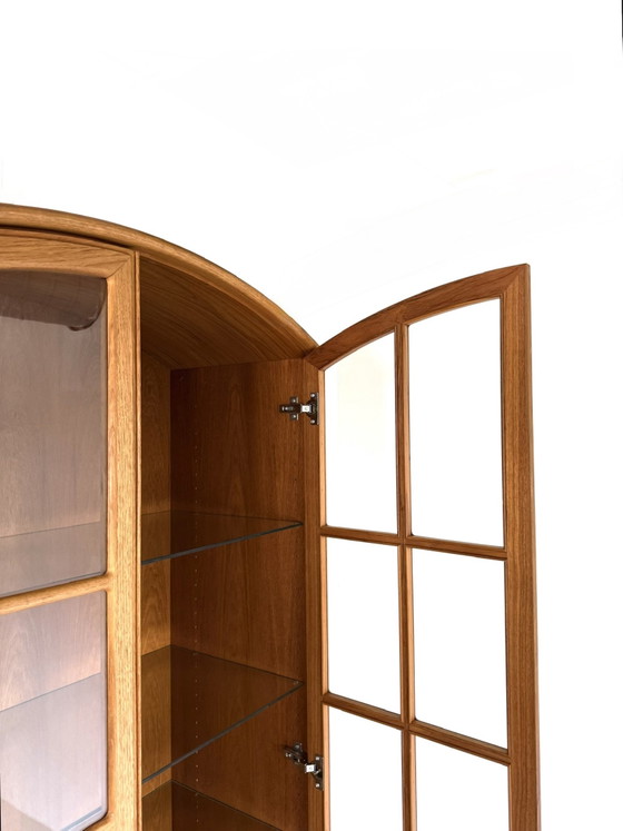 Image 1 of Vitrine vintage XL en teck, Dyrlund '80