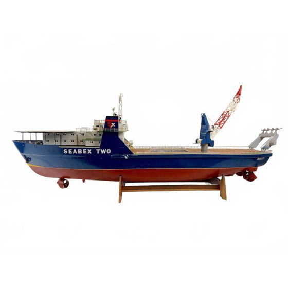 Image 1 of Wunderschönes maßstabsgetreues Modell des Seabex One/Two – Offshore-Tauchunterstützungsschiffs