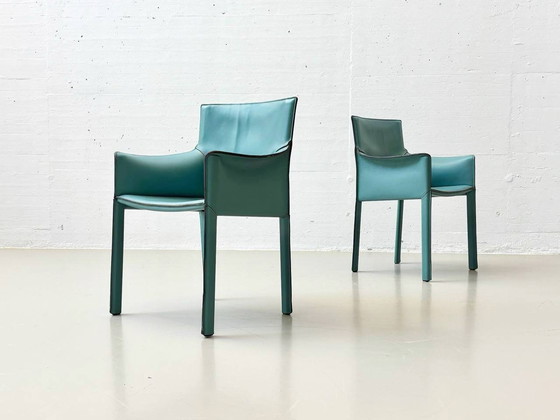 Image 1 of Set of 4 chairs model (Pasqualina) by Grassi & Bianchi for Enrico Pellizzoni