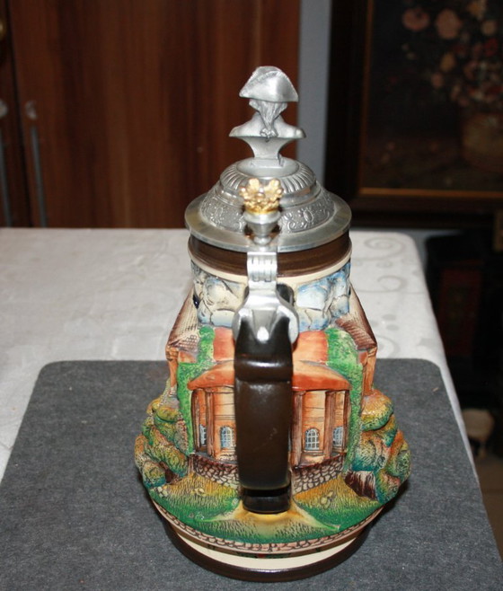 Image 1 of Jarra de cerveza de coleccionista Sanssouci - Edición limitada - Nº 747 de 10.000