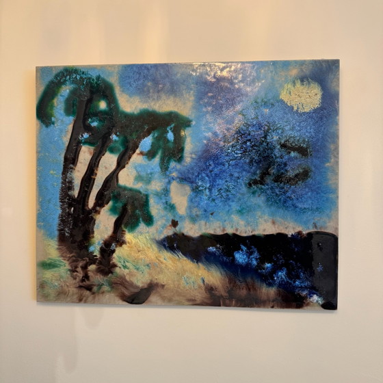 Image 1 of Ceramic Artwork Island Landscape