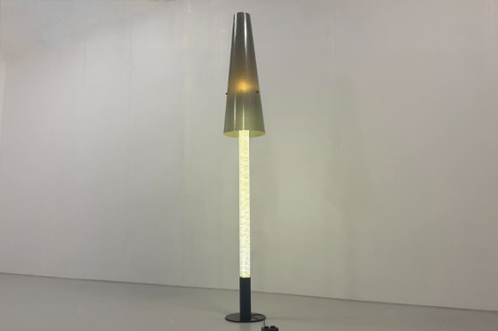 Lampada Tiger di Fontana Arte, Italia - anni '80 – Lampade da terra, Metallo, Plastica (photo 9 of 12)