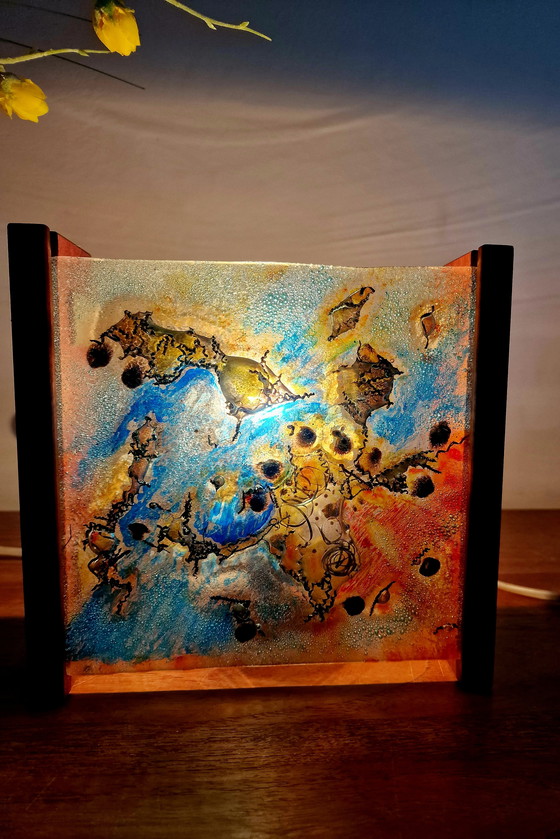 Image 1 of Cosack leuchten lampada da parete in vetro art