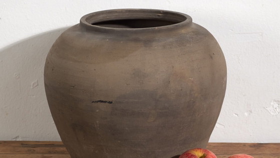 Antike runde Vase (ca. 1900) #14 – Vasen, Ceramic, Rustic (photo 3 of 35)