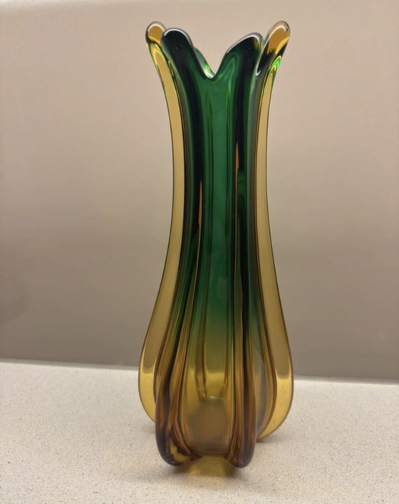 Image 1 of Murano Sommerso vase