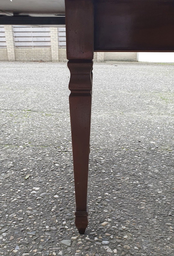 Image 1 of Exclusive Italian dining table with intarsia inlay