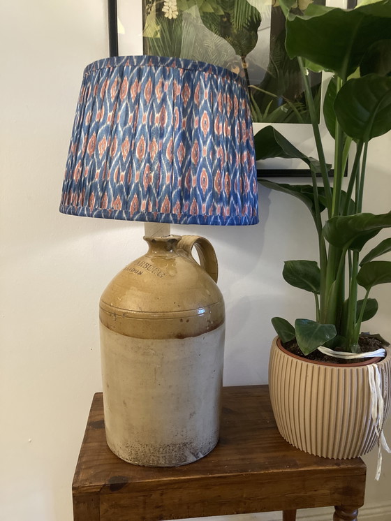 Image 1 of Galón de jarra Antiker, Honig glasierte salzkeramik, Sammlerstück 