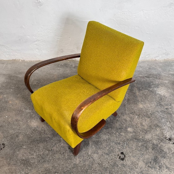 Image 1 of Poltrona Jindřich Halabala Tipo C, anni '30 - Art Déco cecoslovacco