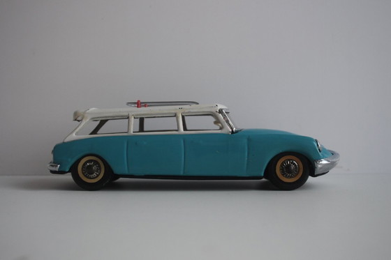 Image 1 of Vintage tin model car, Citroën DS station wagon, 1960s. 