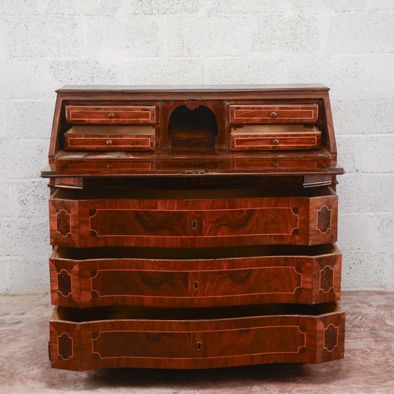 Early 19th Century Secretaire with Hidden Compartments – Desk, Wood, Klassiek (photo 6 of 26)