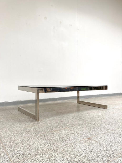 Table basse design vintage années 1970