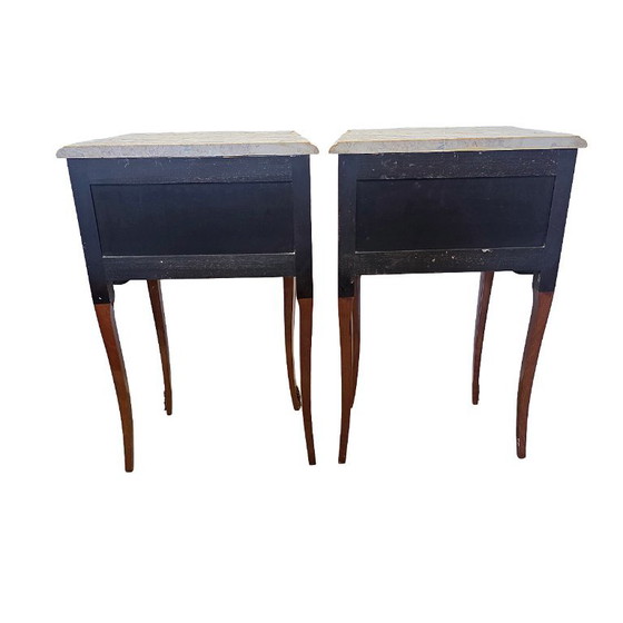 Comodini classici in stile Luigi XV francese, anni '70. – Wood (photo 10 of 10)