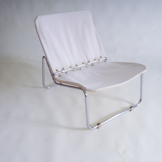 Image 1 of Vintage minimalistische lounge stoel