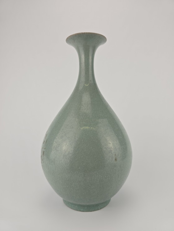 Image 1 of Vase Ru yuhuchunping, porcelaine chinoise