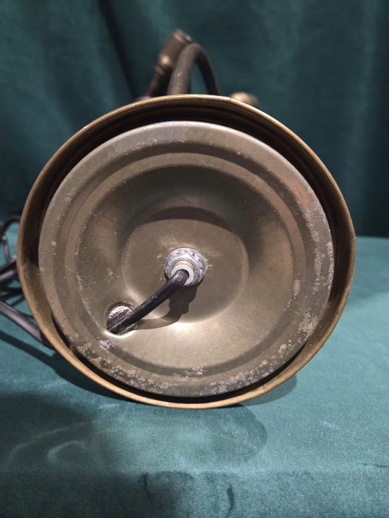 Image 1 of Vintage Industriële Tafellamp met Flexibele Armen