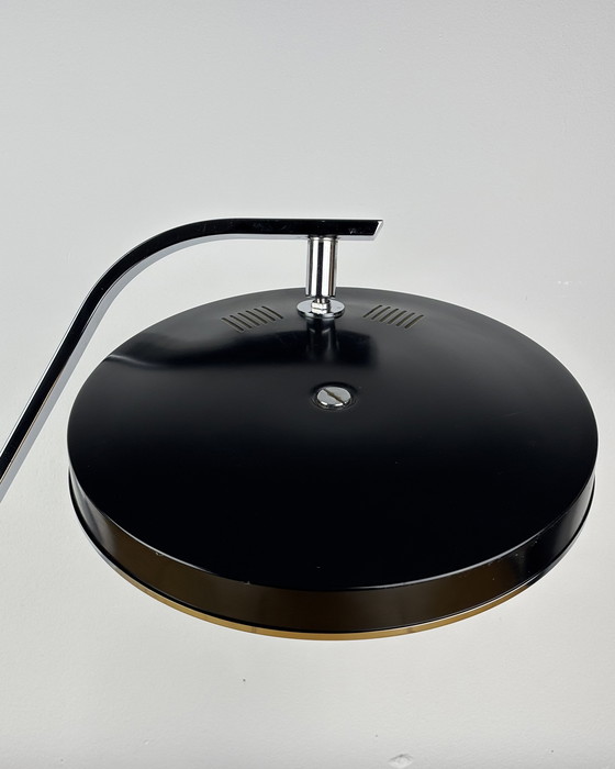 Image 1 of Brutalist Fase 520C Table Lamp by Luis Pérez de la Oliva 1960s-1970s Desktop Lamp Mid-Century Space Age Industrial Design Spain