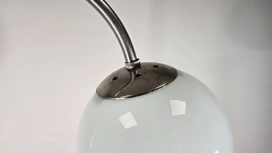 Image 1 of Lámpara de pie Art Decó de madera