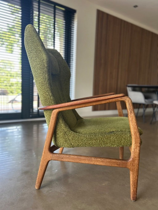 Vintage Bovenkamp Furniture wingback lounge chair