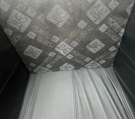 Image 1 of Sillas de comedor de lujo Mobitec de piel, juego de 4