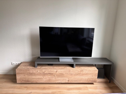 TV Meubel Antraciet Eikenhout – Meubella, tv meubelen, Wood (photo 2 of 5)