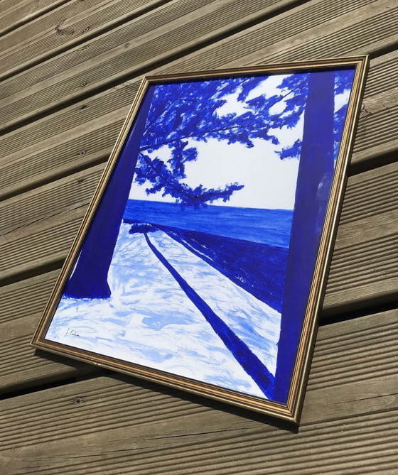 Image 1 of Acrylic on Hahnemühle 325g white paper. Size 40x30cm.