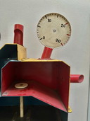 Oggetto d'arte speciale in metallo nei colori Rietveld