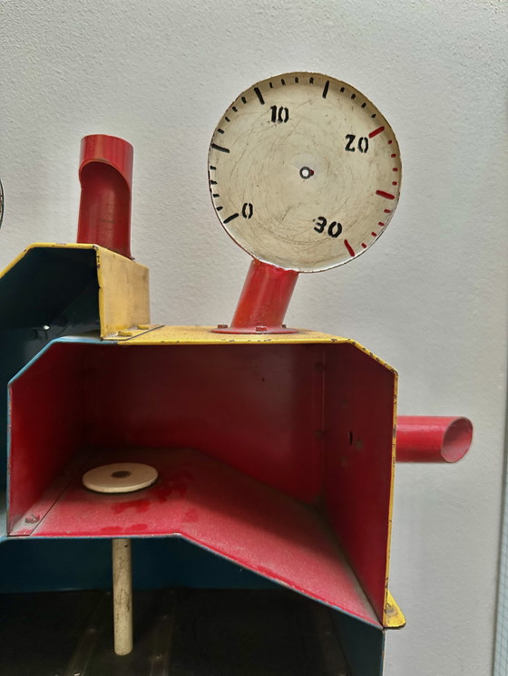 Image 1 of Oggetto d'arte speciale in metallo nei colori Rietveld