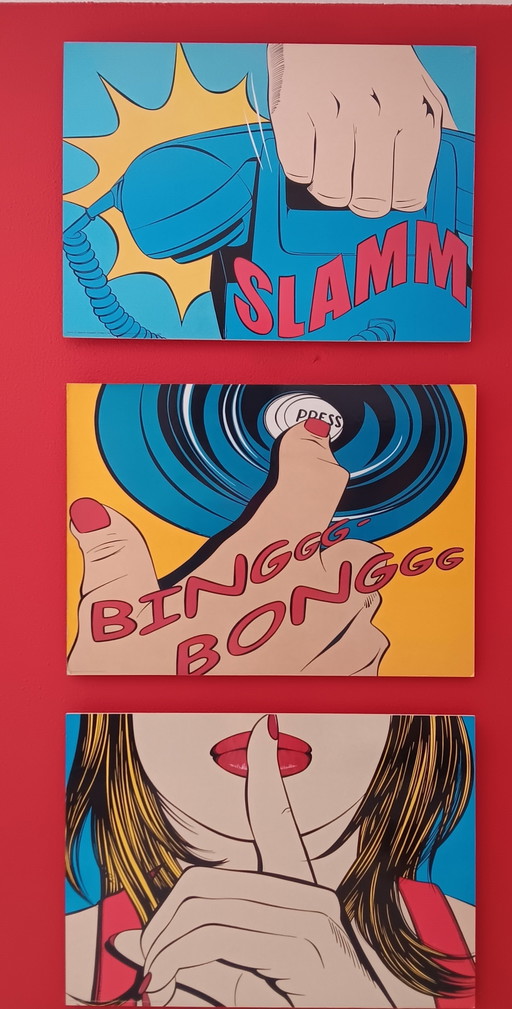 Complete pop art series Ikea 1999