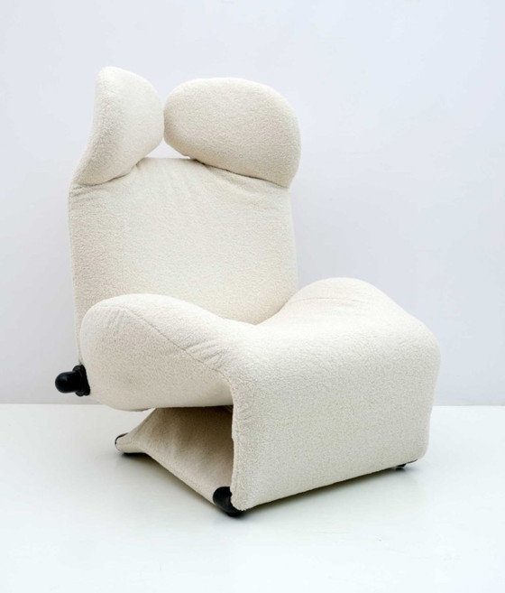 Image 1 of Bouclè Wink Lounge Chair by Toshiyuki Kita for Cassina, 1980s