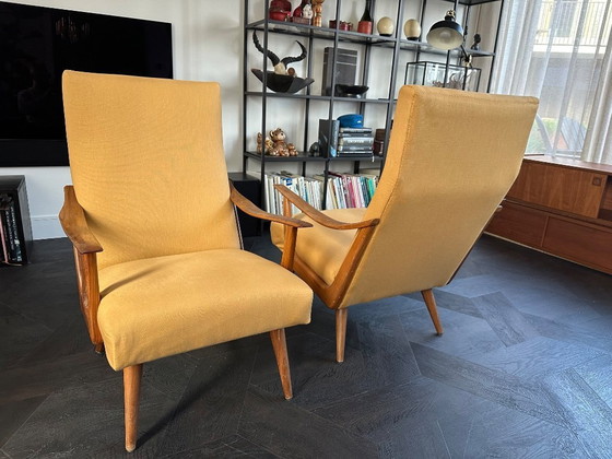 Image 1 of 2 poltrone scandinave di metà secolo