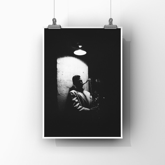 Image 1 of 1x Stan Getz | fotografie jazz della costa occidentale, belle arti del 1960