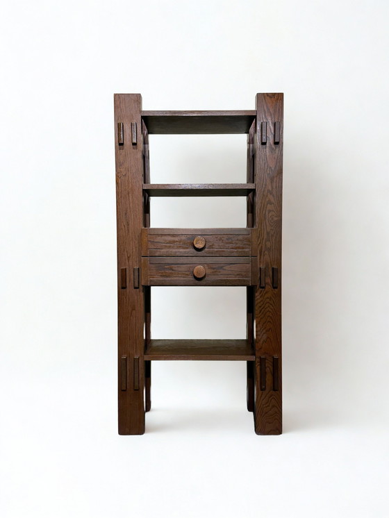 Image 1 of Vintage Brutalist Cabinet