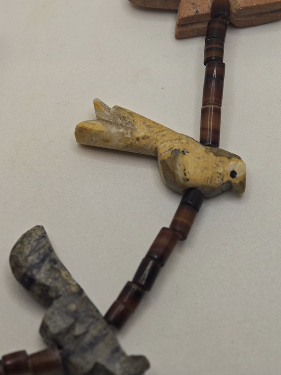 Image 1 of Collier fétiches Amérindien 