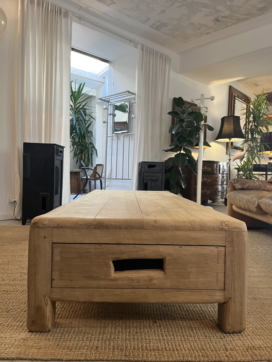 Salontafel van Blond Eikenhout – Wood (photo 4 of 14)