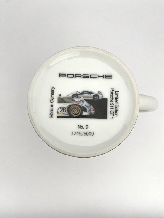 Image 1 of Rare collectible Porsche ceramic mugs.