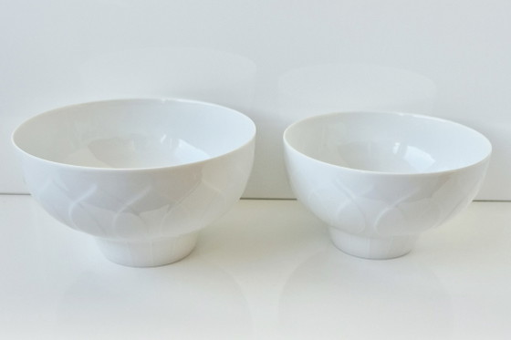 Rosenthal Lotus Trilogie 2 Bols + Bougeoir – Vaisselle, Porcelain (photo 5 of 9)